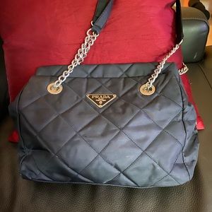 Prada black bag!